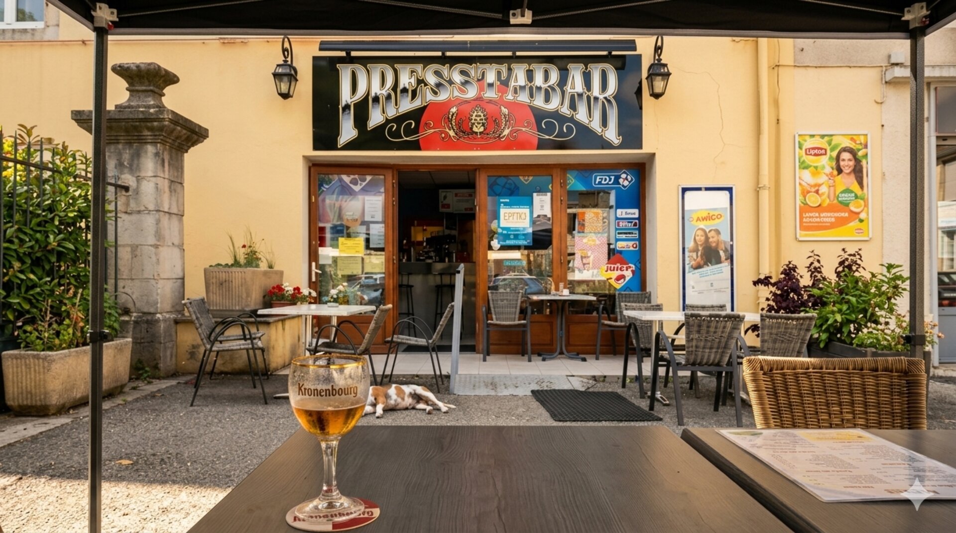 Le Presstabar - Bar tabac presse avec terrasse a Saint-Jean-en-Royans
